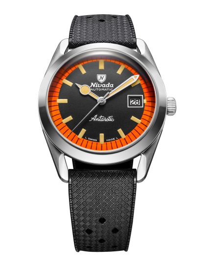 Nivada Grenchen Super Antarctic Black & Orange 32056A01