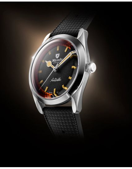 Nivada Grenchen Super Antarctic Black & Orange 32056A01
