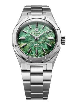 Nivada Grenchen F77 Green Aventurine MKII 68053A77