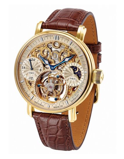 Poljot International, Germany Tourbillon Skeleton Champagne 3360.T66