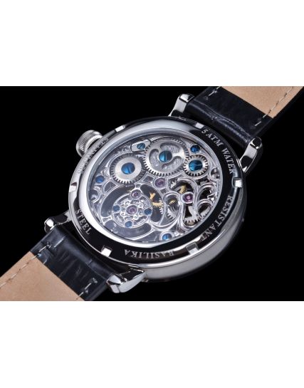 Poljot International, Germany Tourbillon Skeleton Silver 3360.T04R
