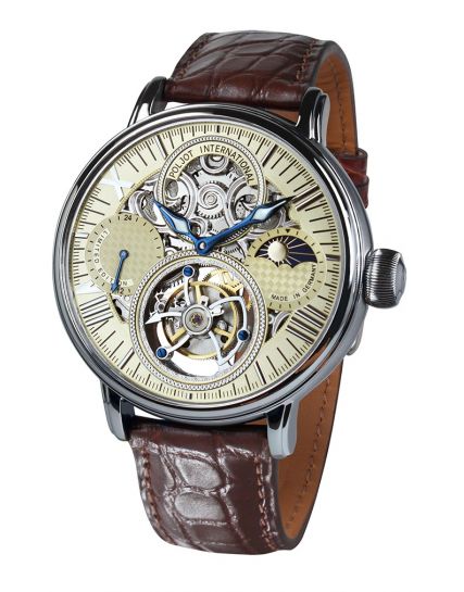 Poljot International, Germany Tourbillon Osem Champagne 3360.T88-C