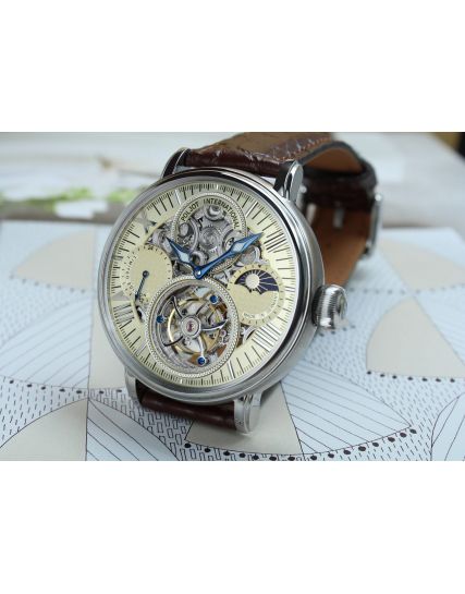 Poljot International, Germany Tourbillon Osem Champagne 3360.T88-C