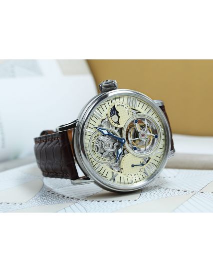 Poljot International, Germany Tourbillon Osem Champagne 3360.T88-C