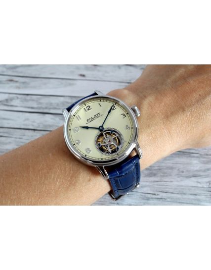 Poljot International, Germany Tourbillon 3400.XVIII Sunray 3400.T-XVIII-CS