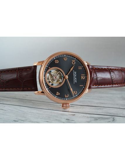 Poljot International, Germany Tourbillon 3400.XVIII Black 3400.T-XVIII-SG