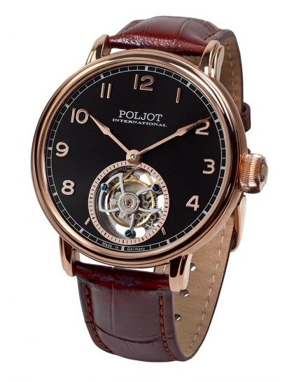 Poljot International, Germany Tourbillon 3400.XVIII Black 3400.T-XVIII-SG
