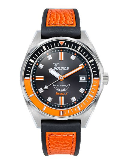 Squale Matic S Orange MATICBKOBK.RLOR
