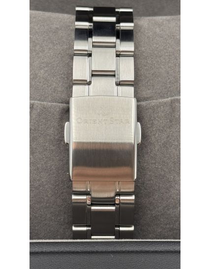 Orient Star Semi Skeleton Navy RE-AT0001L