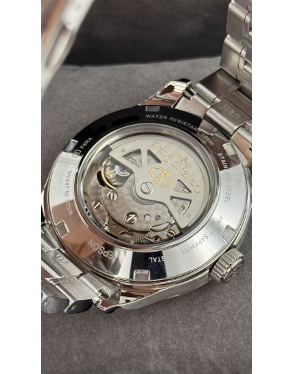 Orient Star Semi Skeleton Navy RE-AT0001L
