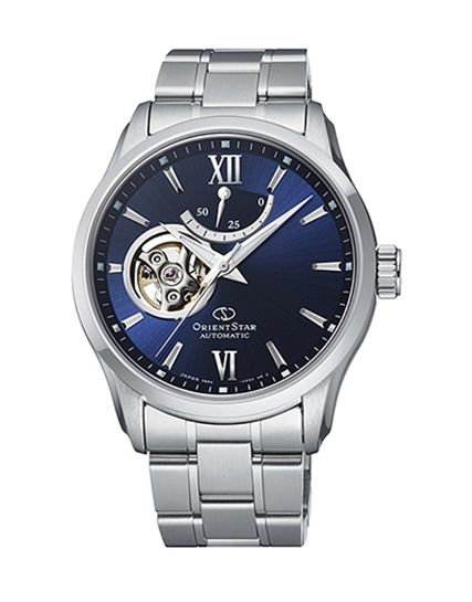Orient Star Semi Skeleton Navy RE-AT0001L
