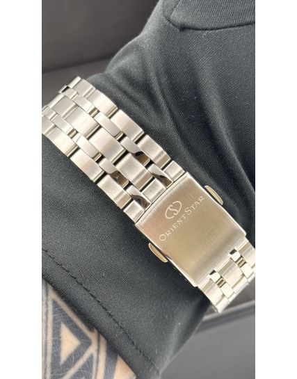 Orient Star Layered Skeleton Brown RE-AV0B02Y