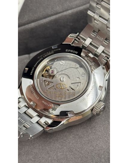 Orient Star Layered Skeleton Brown RE-AV0B02Y