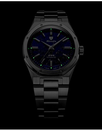 Nivada Grenchen F77 Lapis Lazuti MK2 68048A77