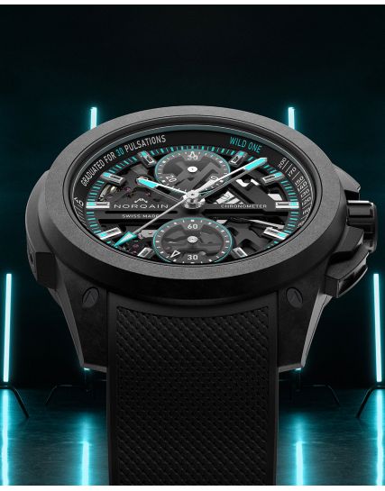 Norqain Wild ONE Skeleton Chrono Turquoise N3002.40Q01.B07