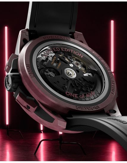 Norqain Wild ONE Skeleton Chrono Burgundy N3002.40Q02.B01