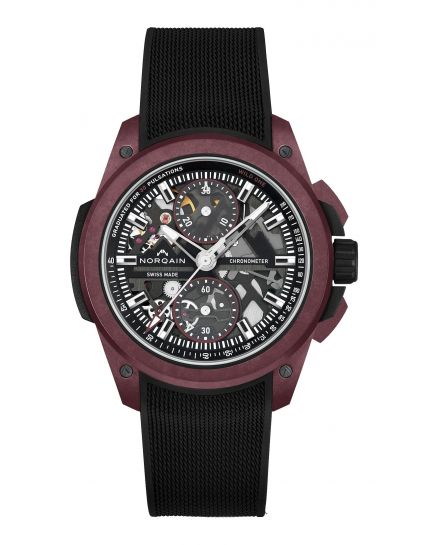 Norqain Wild ONE Skeleton Chrono Burgundy N3002.40Q02.B01