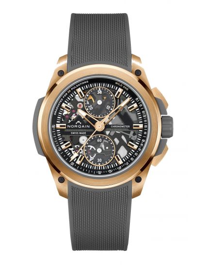 Norqain Wild ONE Skeleton Chrono Red Gold N3002.40G01.B01