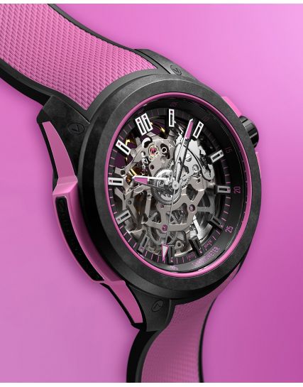 Norqain Wild ONE Skeleton Hyper Pink N3001.07Q04.B03