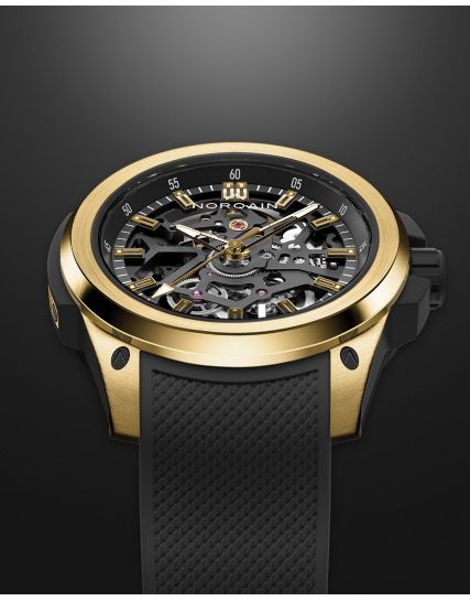 Norqain Wild ONE Skeleton Yellow Gold N3001.07G06.B01