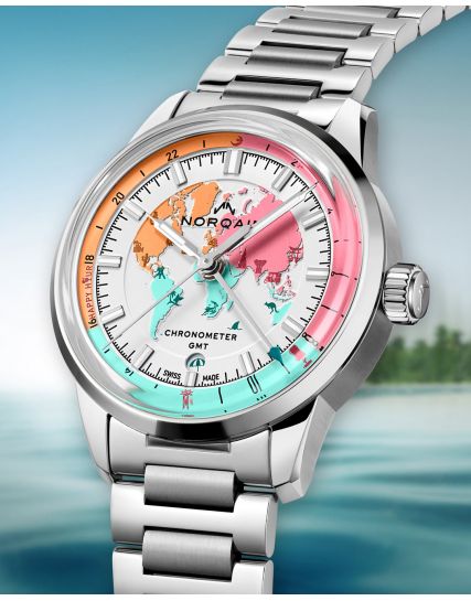 Norqain Freedom GMT Enjoy Life "Holiday" Limited Edition N2100.22S02.W01