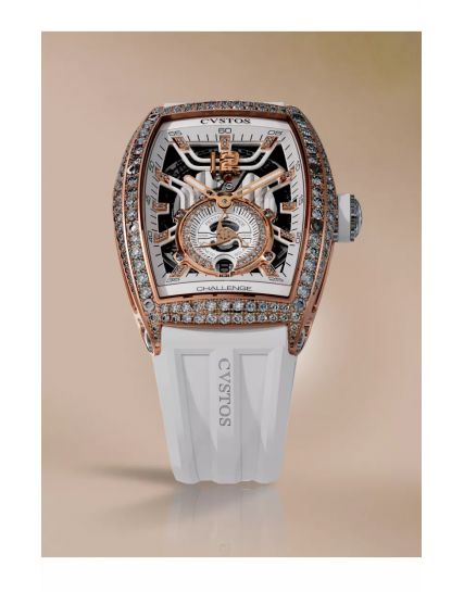 CVSTOS Challenge Thity6 Jetliner 5N Red Gold 2 Row Diamonds A00103.3620002