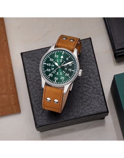 Stowa Flieger Klassik 40 Sunray Green Type B FL38-12-1-N
