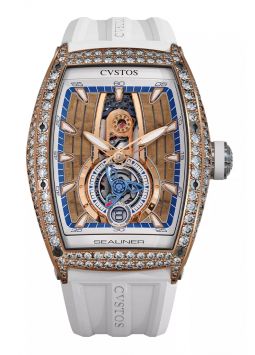 CVSTOS Challenge Thirty6 Sealiner PS 5N Red Gold 2 Row Diamonds/Ti C00103.3625002