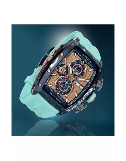 CVSTOS Challenge Sealiner Chronograph Navy Blue Steel/5N C01107.4105001