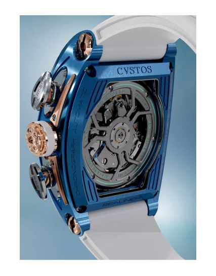 CVSTOS Challenge Sealiner Chronograph SkyBlue Steel/5N C01107.4105002