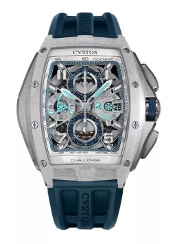 CVSTOS Challenge III Chrono/Frosted Steel Limited Edition B00107.4103002