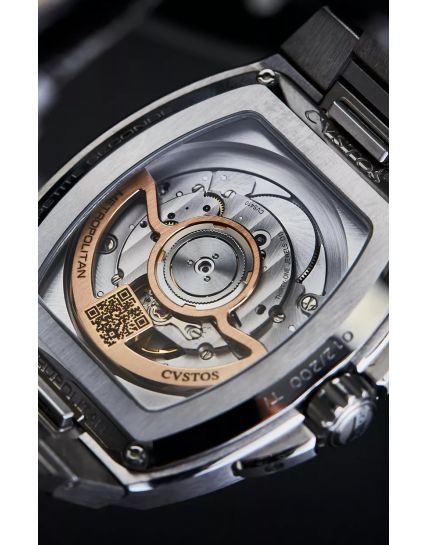 CVSTOS Metropolitan PS Titanium/Blue Limited Edition F01103.4213001
