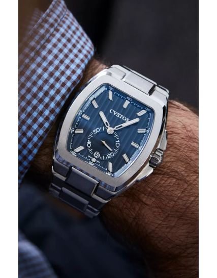 CVSTOS Metropolitan PS Titanium/Blue Limited Edition F01103.4213001