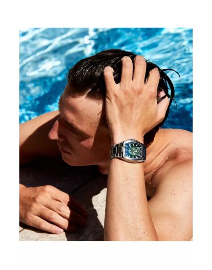 CVSTOS Metropolitan PS Titanium/SQLT Green Limited Edition F00103.4217001