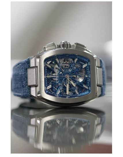 CVSTOS Metropolitan Chrono Titanium Blue SQLT Limited Edition F00112.4213001