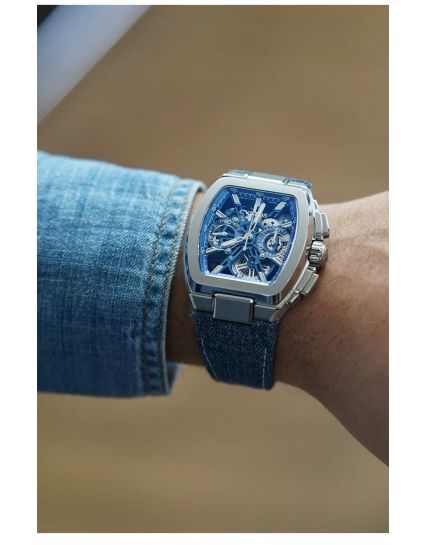 CVSTOS Metropolitan Chrono Titanium Blue SQLT Limited Edition F00112.4213001