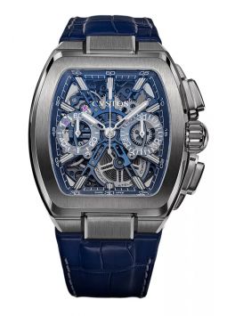 CVSTOS Metropolitan Chrono Titanium Blue SQLT Limited Edition F00112.4213001