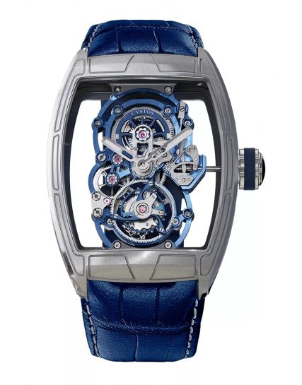 CVSTOS Challenge Tourbillon 8 Titanium/Blue MVT Limited Edition E00105.3913001