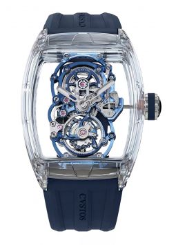 CVSTOS Challenge Tourbillon 8 Sapphire/Blue MVT Limited Edition E00105.3983001