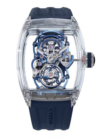 CVSTOS Challenge Tourbillon 8 Sapphire/Blue MVT Limited Edition E00105.3983001