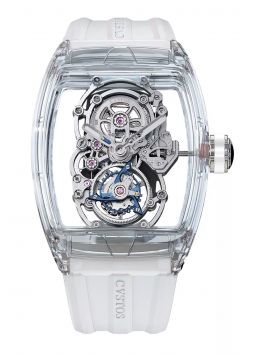 CVSTOS Challenge Tourbillon 8 Sapphire/Rhodium MVT Limited Edition E00105.3986001