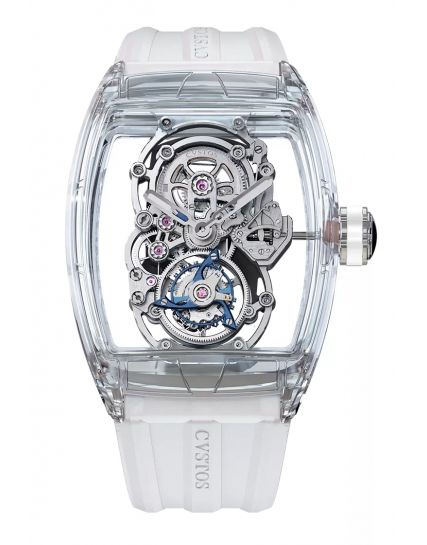 CVSTOS Challenge Tourbillon 8 Sapphire/Rhodium MVT Limited Edition E00105.3986001
