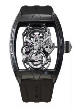 CVSTOS Challenge Tourbillon 8 Titanium/Black MVT Limited Edition E00105.3912001