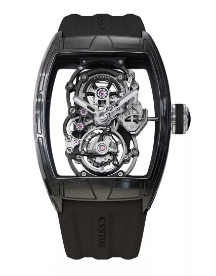 CVSTOS Challenge Tourbillon 8 Titanium/Black MVT Limited Edition E00105.3912001