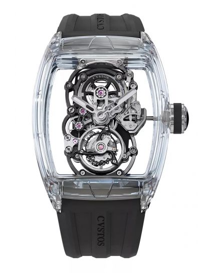 CVSTOS Challenge Tourbillon 8 Sapphire/Black MVT Limited Edition E00105.3982001