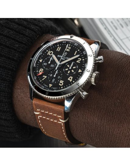 Breitling Classic AVI Super AVI B04 Chronograph GMT 46 P-51 Mustang AB04453A1B1X1