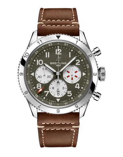 Breitling Classic AVI Super AVI B04 Chronograph GMT 46 Curtiss Warhawk AB04452A1L1X1