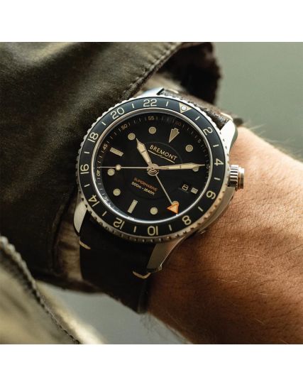 Bremont Supermarine S500 GMT S502-BK-L-S