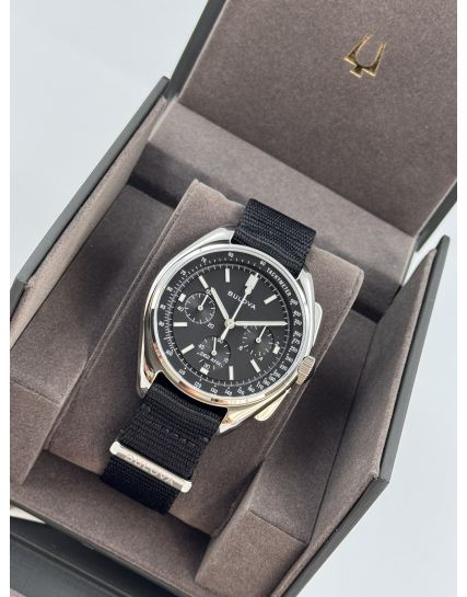 Bulova Lunar Pilot Black 96A225