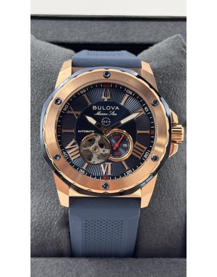 Bulova Marine Star Blue/Gold 98A227